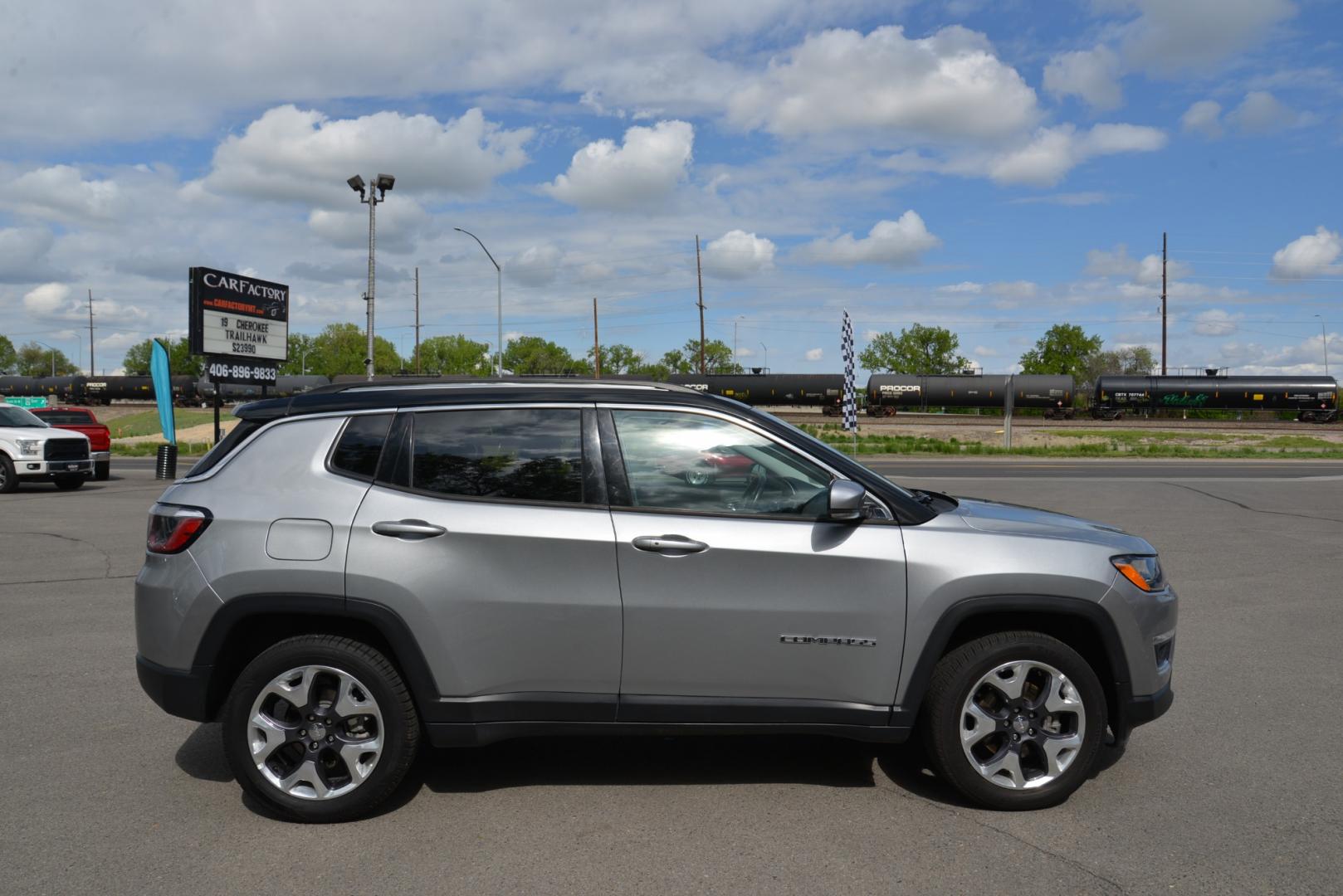 2021 Billet Silver /Gray Jeep Compass Limited (3C4NJDCB1MT) with an 2.4 I4 engine, 9 speed automatic transmission, located at 4562 State Avenue, Billings, MT, 59101, (406) 896-9833, 45.769516, -108.526772 - 2021 Jeep Compass Limited 4WD - One owner! 2.4L L4 DOHC 16V Engine - 9 speed automatic transmission - 4WD - 50,690 miles - One owner! Limited package - air conditioning with dual zone climate control - tilt and telescoping steering wheel - adaptive cruise control - touchscreen bluetooth audio - Photo#6